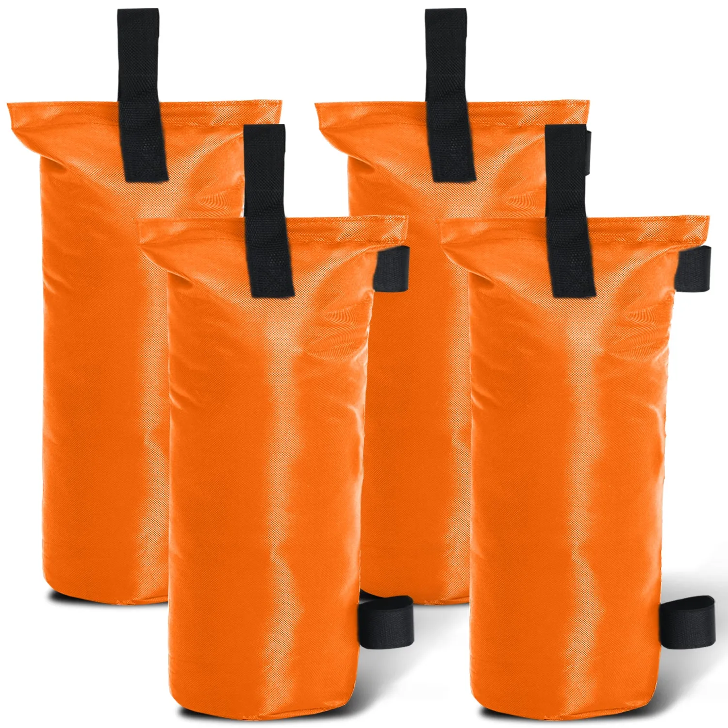 ABCCANOPY 100LBS/112LBS/150LBS Extra Large Canopy Sand Bags, 4-Packs (Without Sand)