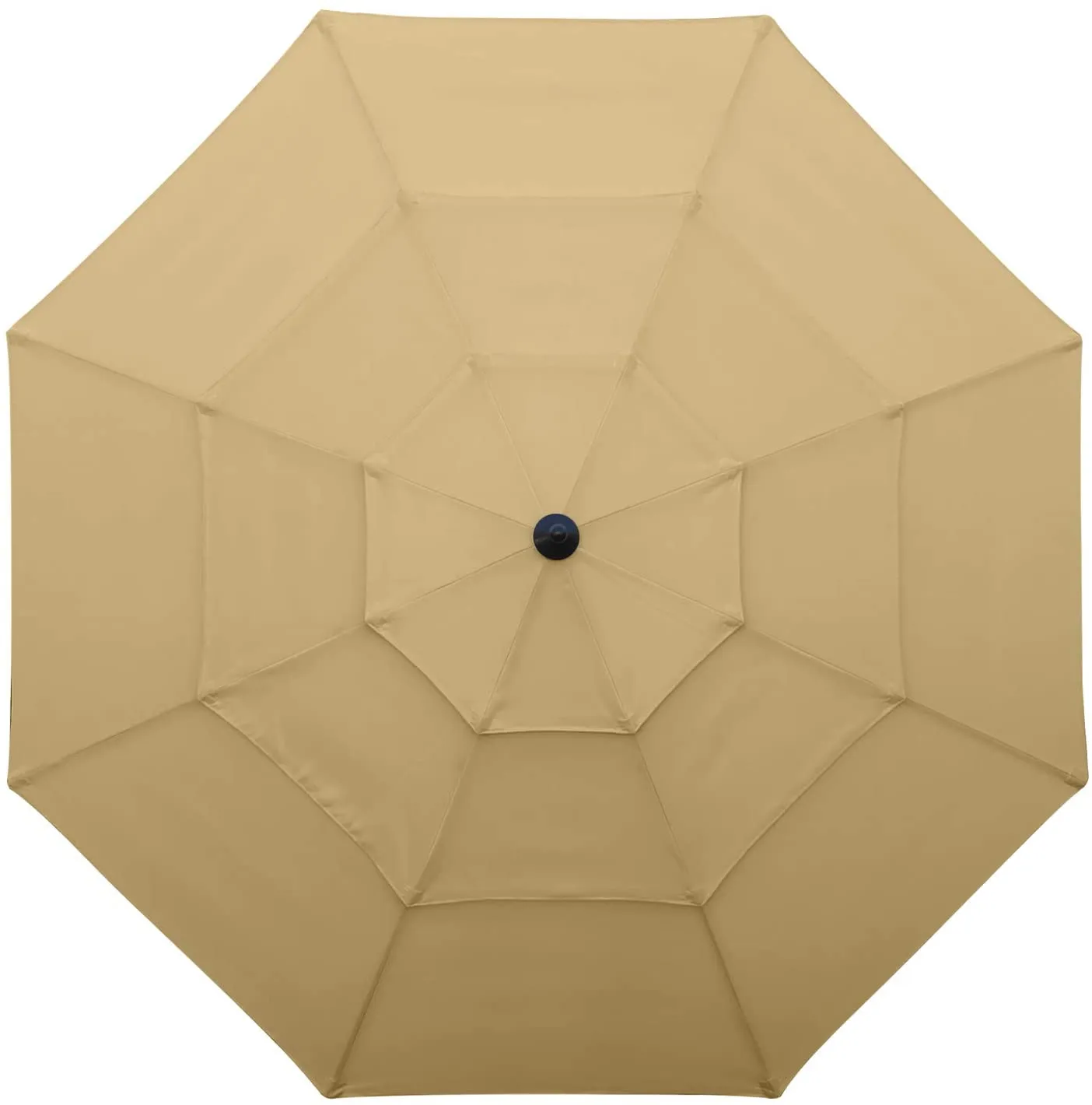 ABCCANOPY Outdoor 3 Tiers Patio UV Umbrella 9/10/11FT Table Umbrella