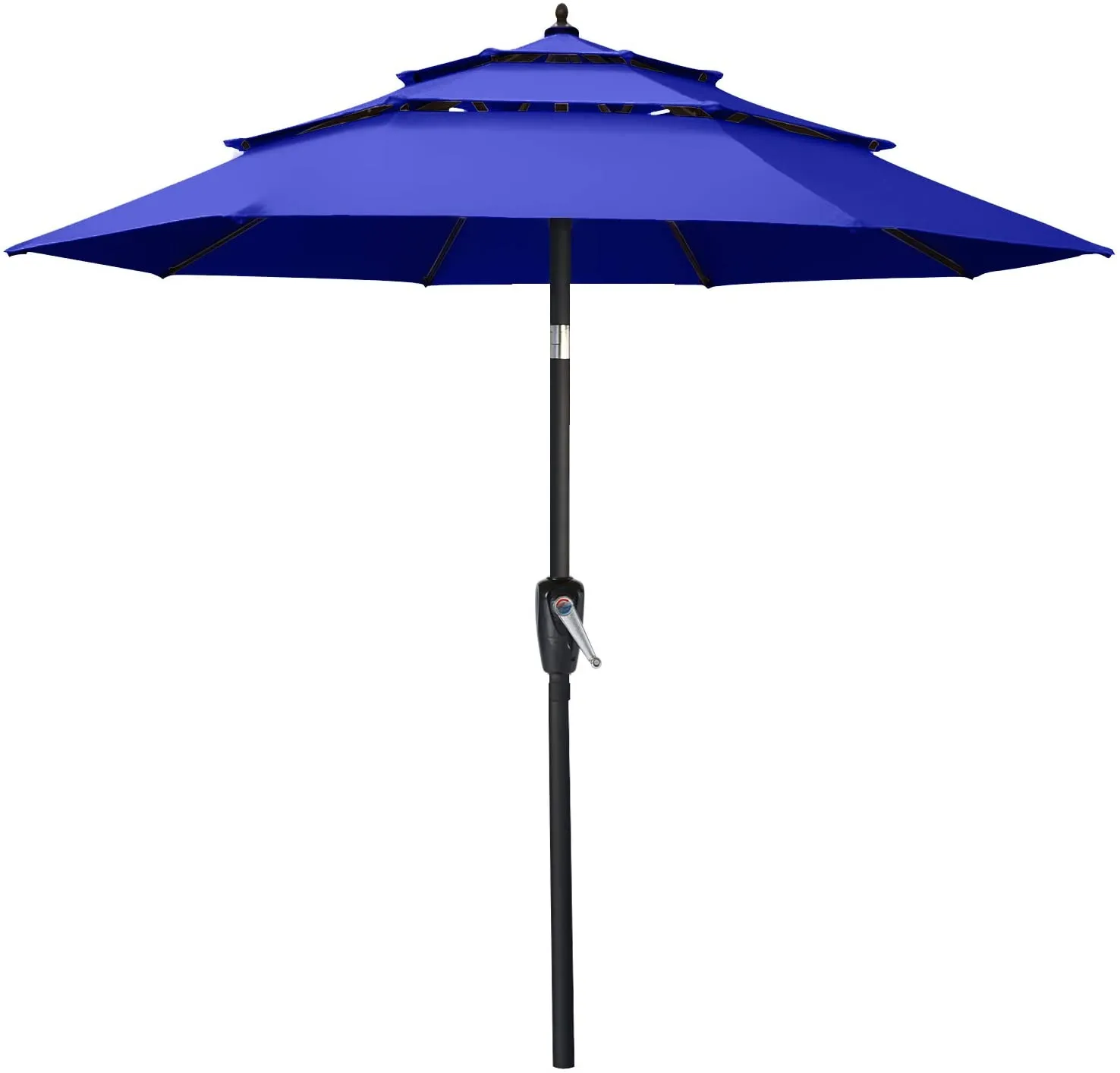 ABCCANOPY Outdoor 3 Tiers Patio UV Umbrella 9/10/11FT Table Umbrella