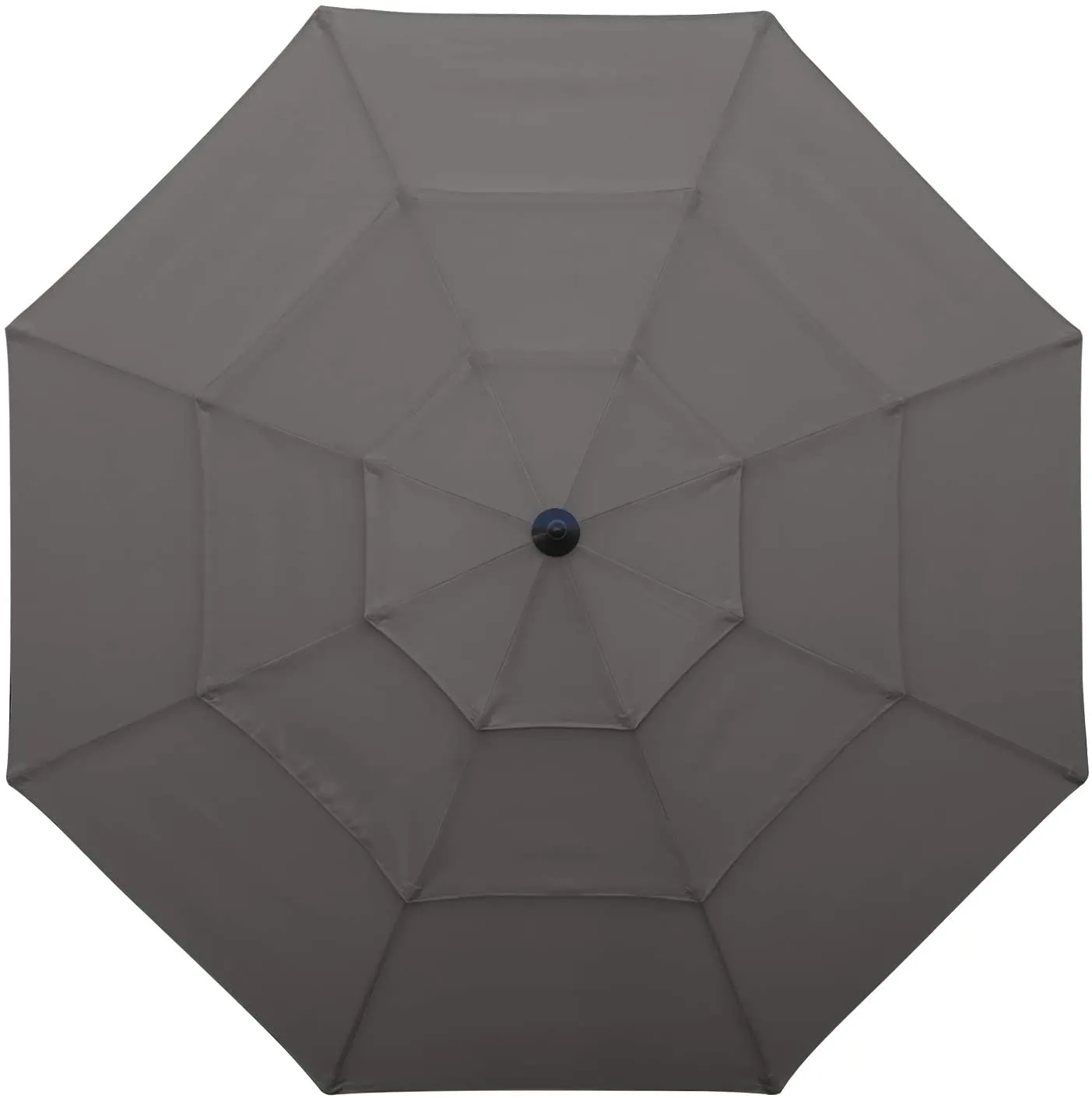 ABCCANOPY Outdoor 3 Tiers Patio UV Umbrella 9/10/11FT Table Umbrella