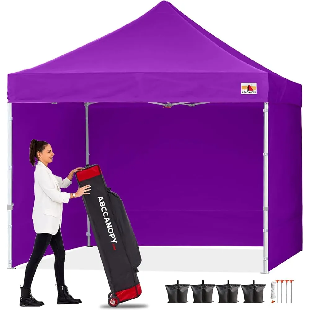 ABCCANOPY S1 Commercial Pop Up 10x10/10x15/10x20 Canopy Tent with Sidewalls