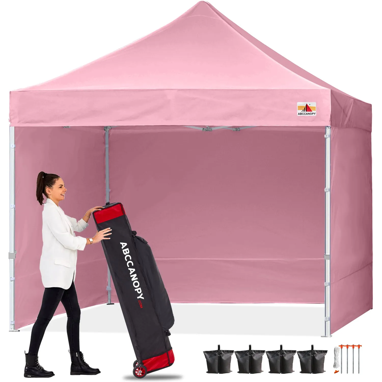 ABCCANOPY S1 Commercial Pop Up 10x10/10x15/10x20 Canopy Tent with Sidewalls