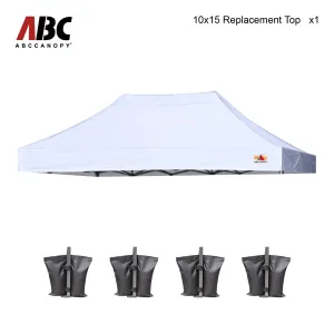 ABCCANOPY Top cover for 10x15 pop-up canopy