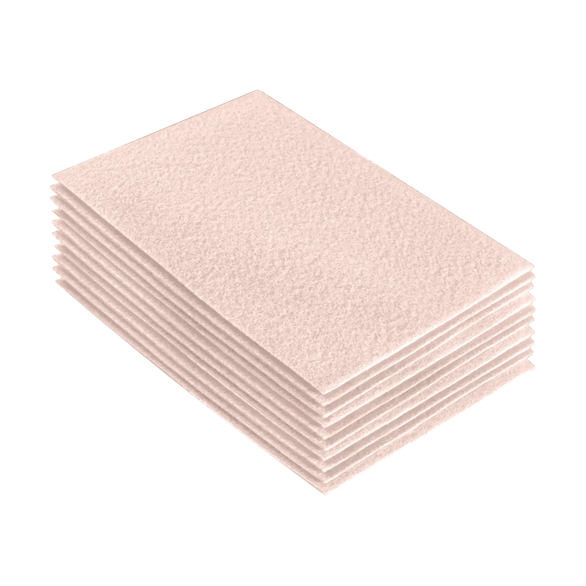 Acrylic Felt 9"X12" Sheet Packs | Ivory