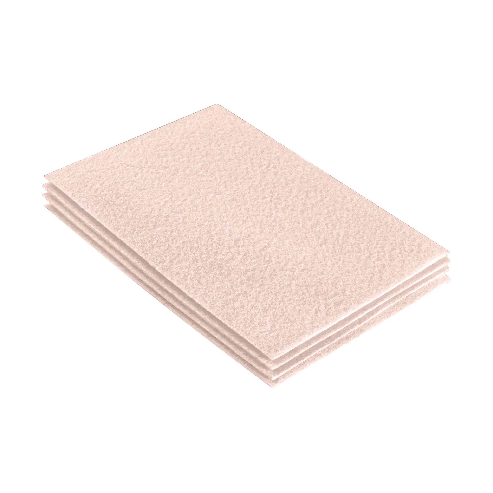 Acrylic Felt 9"X12" Sheet Packs | Ivory