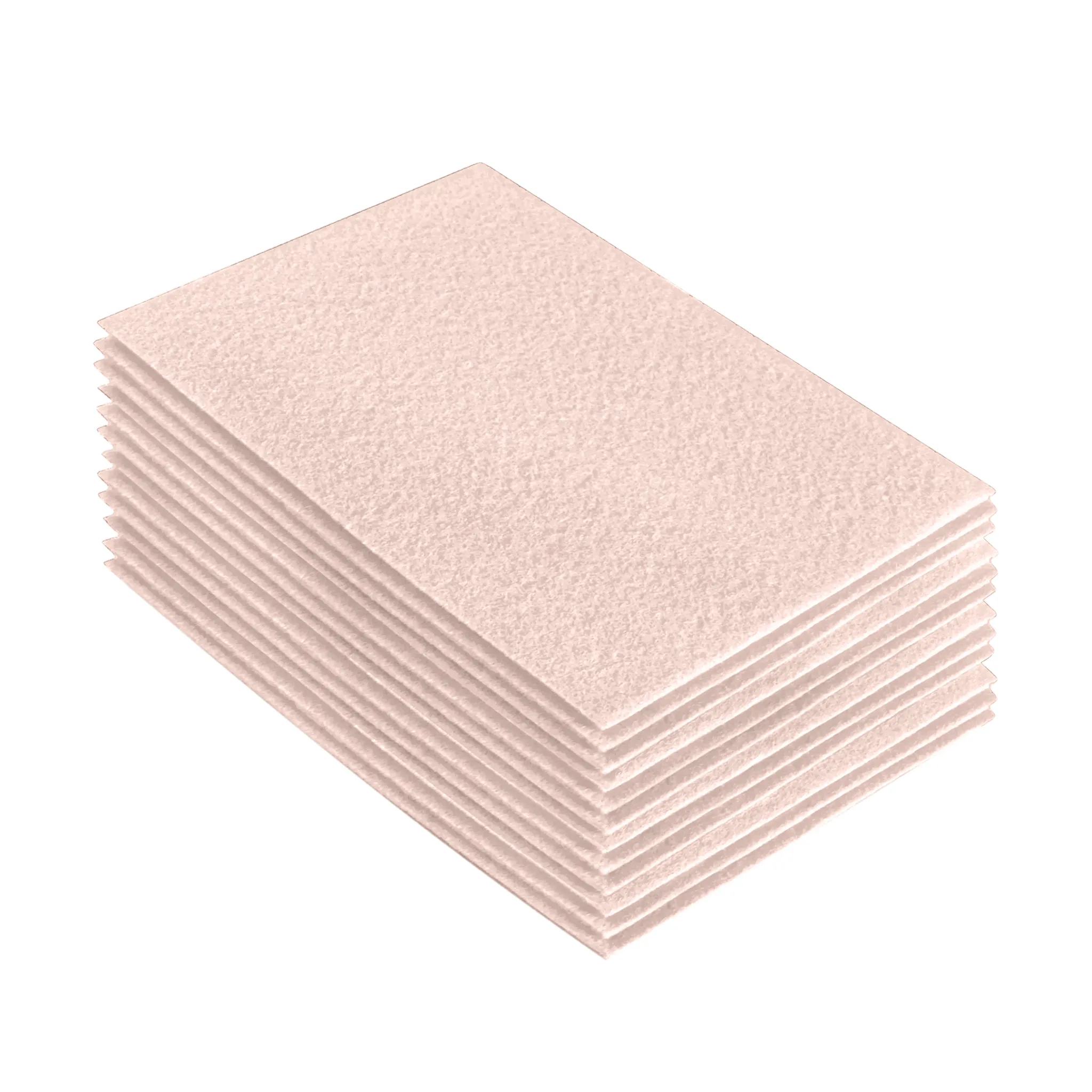 Acrylic Felt 9"X12" Sheet Packs | Ivory