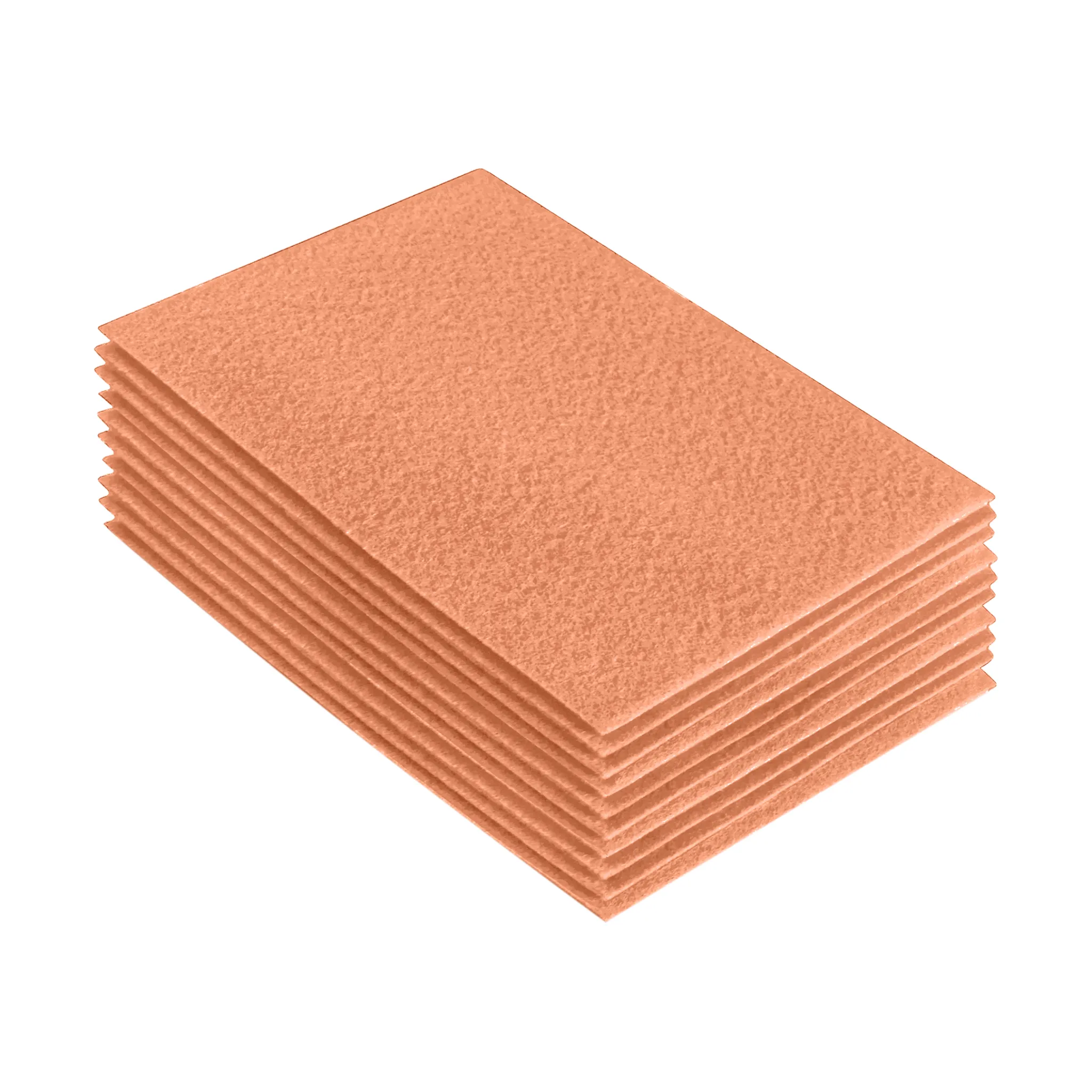 Acrylic Felt 9"X12" Sheet Packs | Lt Flesh