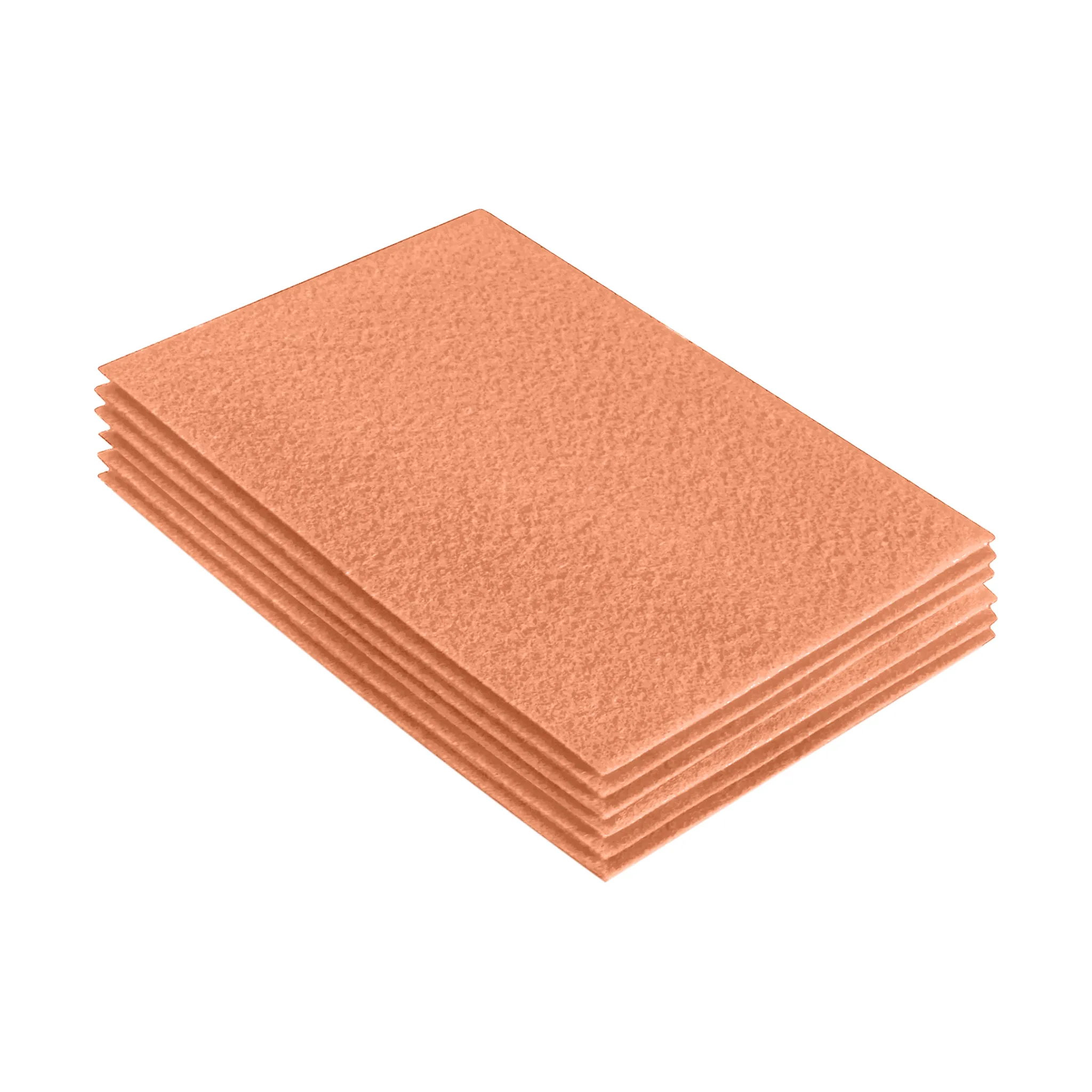 Acrylic Felt 9"X12" Sheet Packs | Lt Flesh