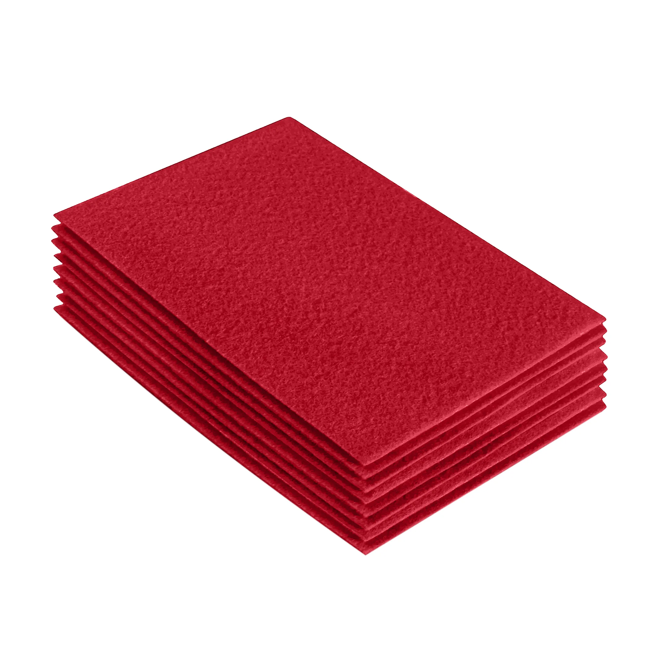 Acrylic Felt 9"X12" Sheet Packs | Red