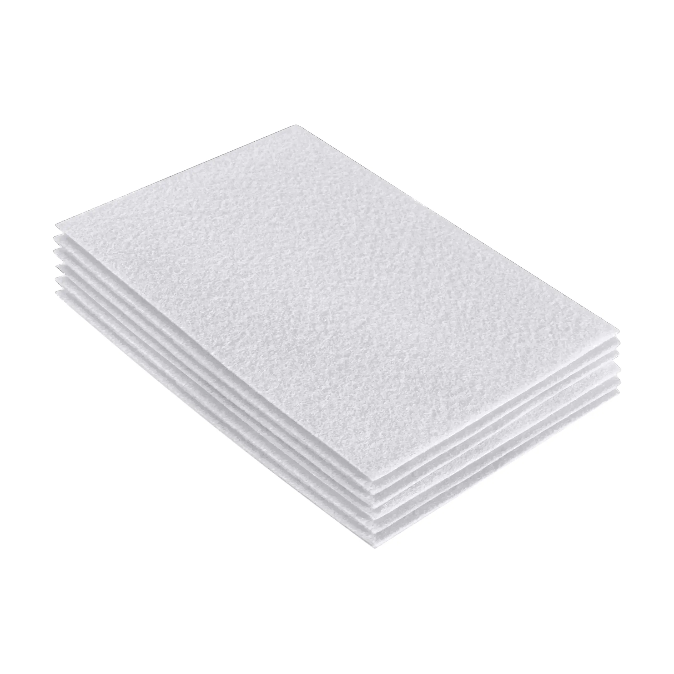 Acrylic Felt 9"X12" Sheet Packs | White