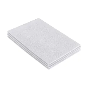 Acrylic Felt 9"X12" Sheet Packs | White