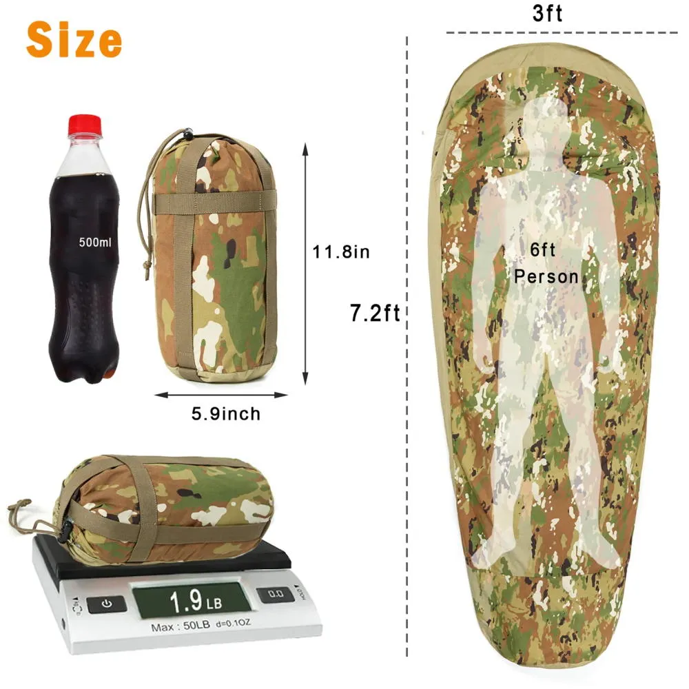 Akmax Bivy Cover Sack for Modular Sleeping Bags OCP