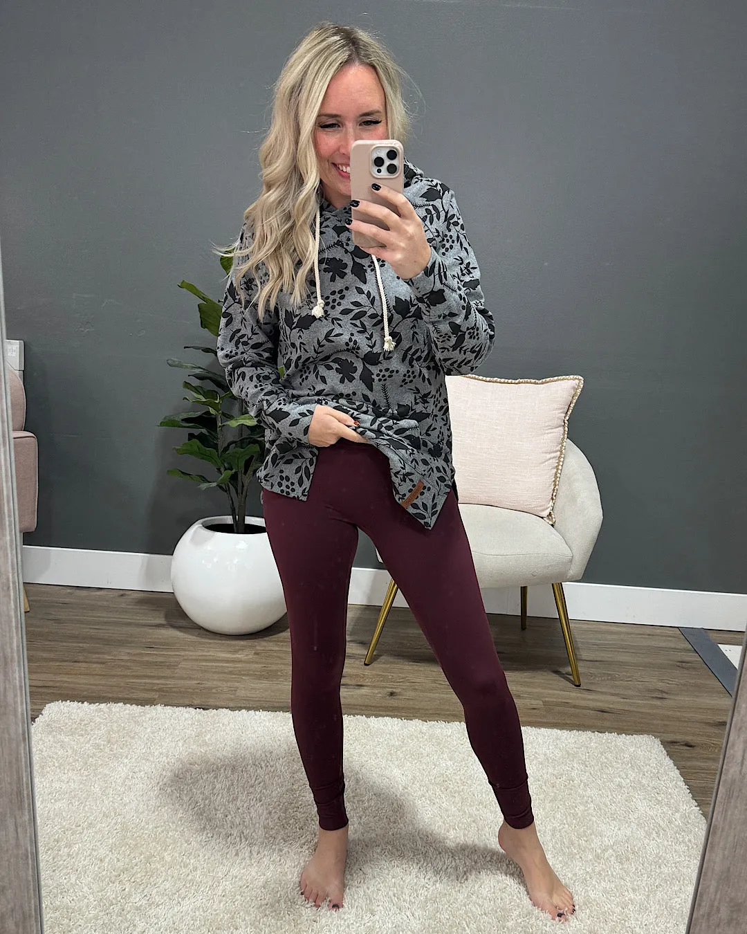 Ampersand Ave Game Changer Leggings - Wine