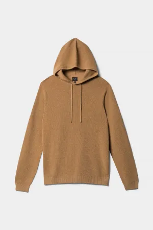 Aspire Waffle-Stitch Hoodie | Responsible Merino Wool