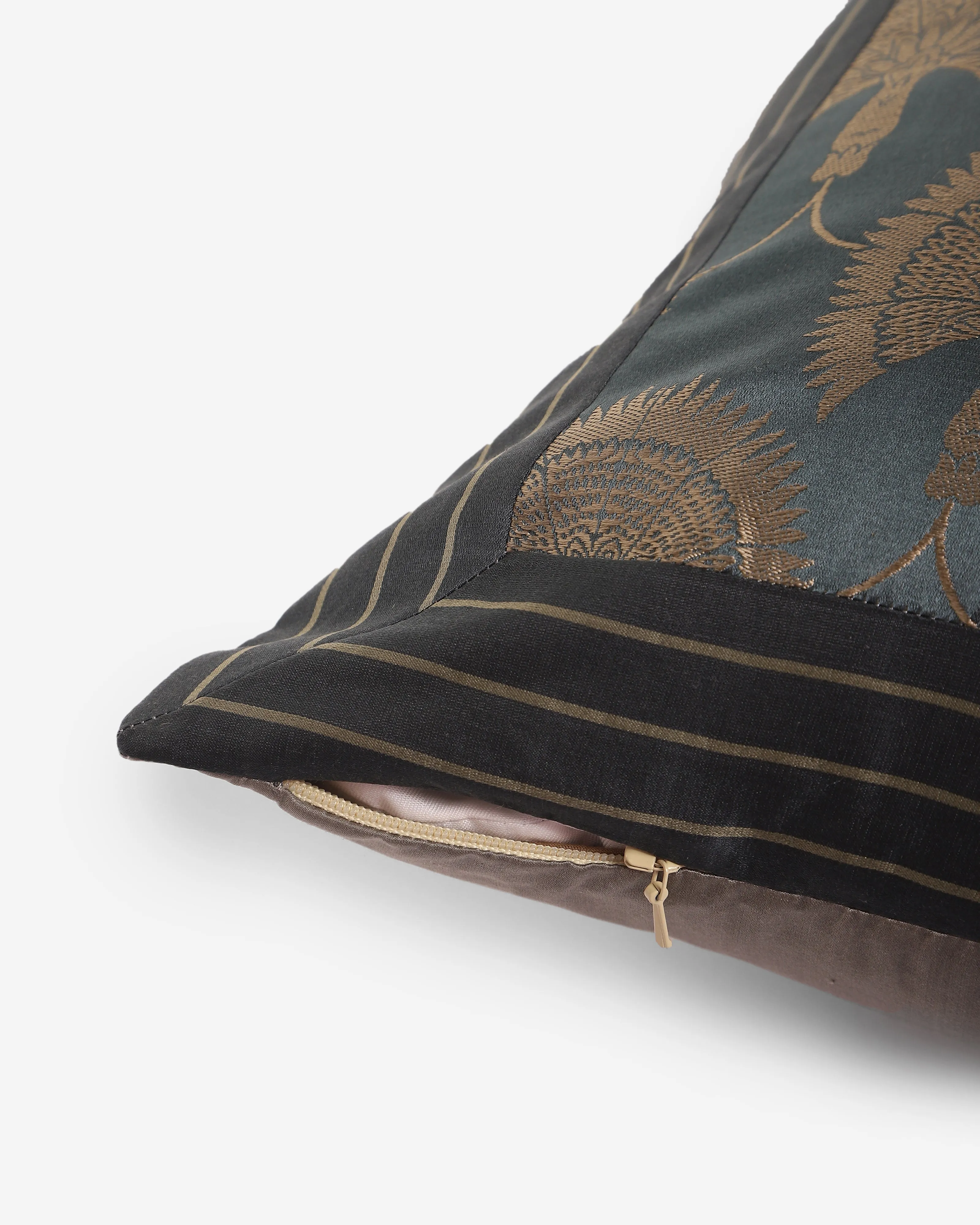 Baris Tanchoi Silk Cushion Cover