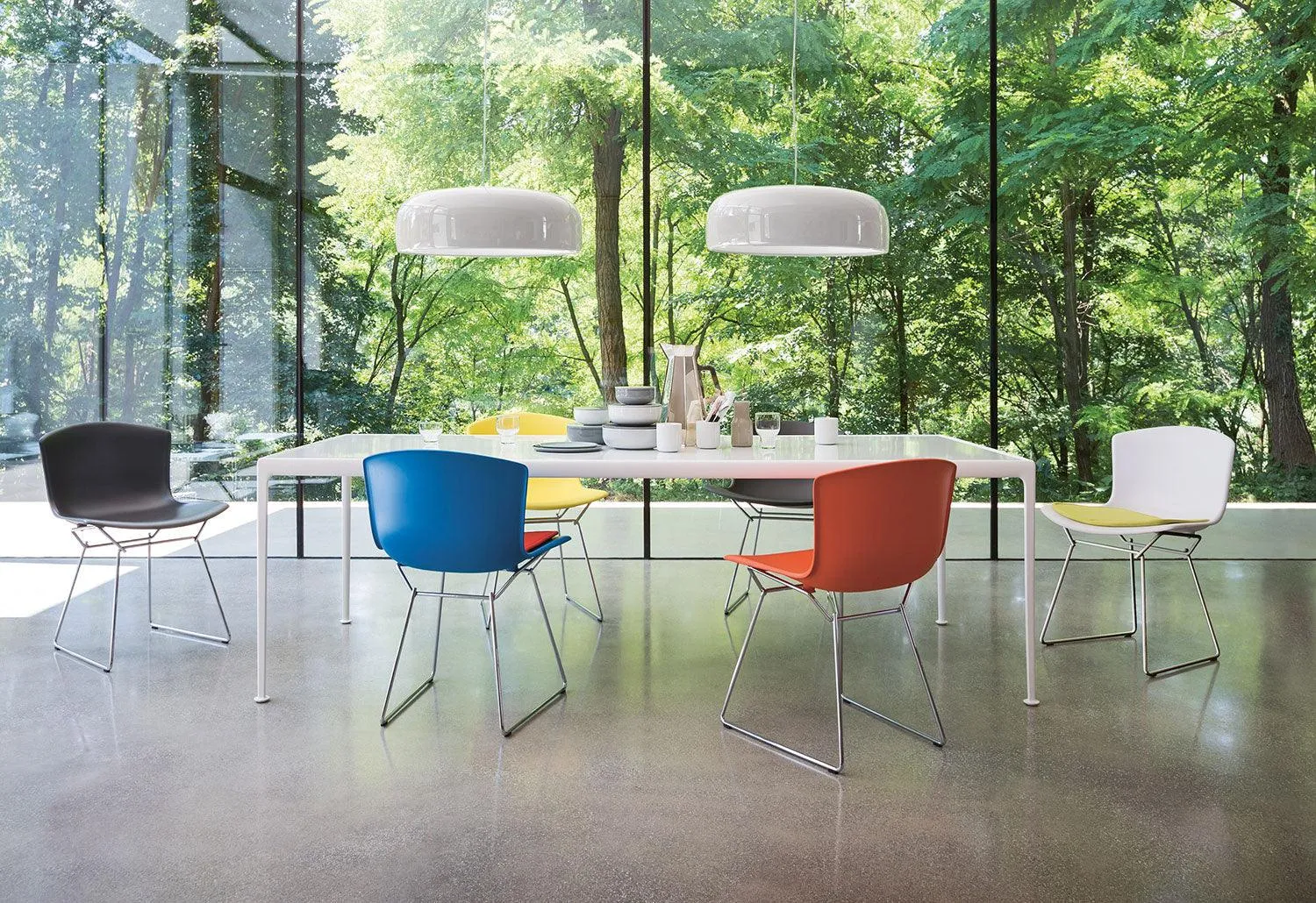 Bertoia Side Chair | Plastic