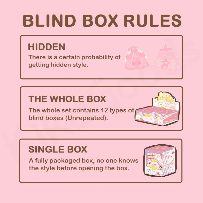 Bubble Eggs PLUS Series Blind Box