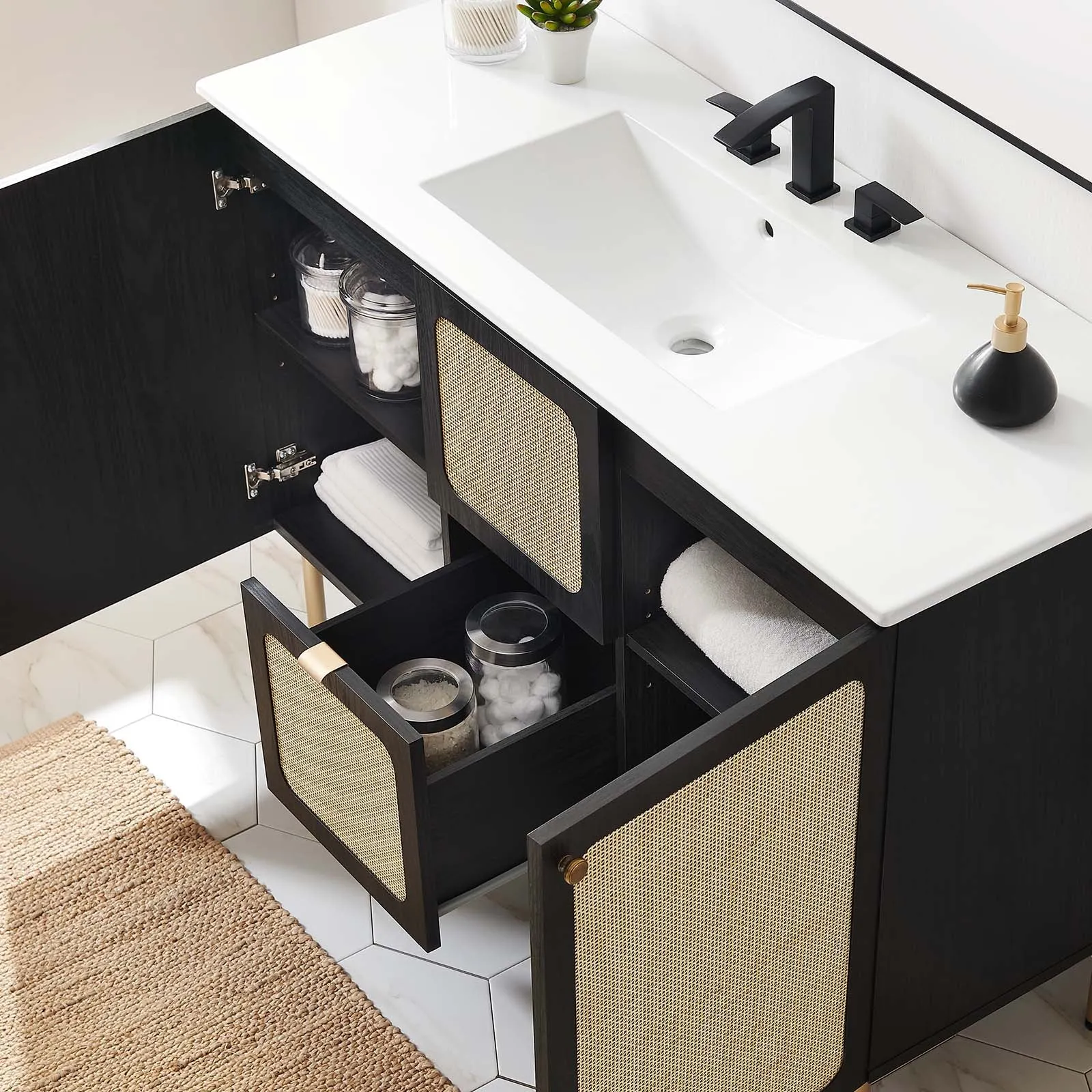 Chaucer 48" Single Sink Bathroom Vanity by Modway