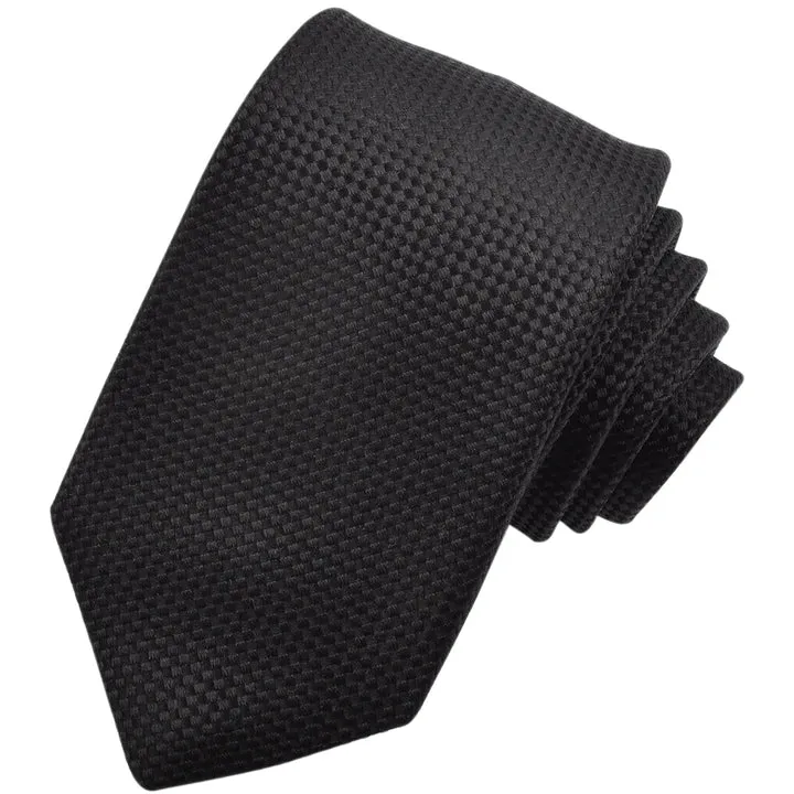 Christian Paul by Sidonio's Silk Woven Jacquard Basketweave Neck Tie Z60040