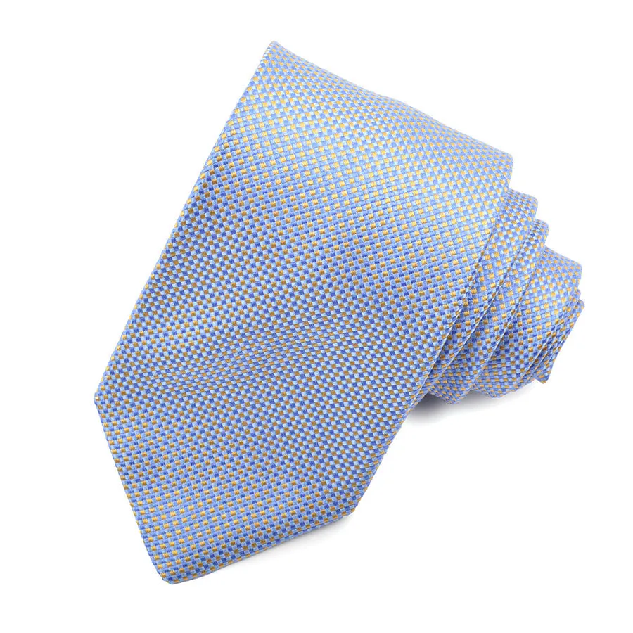 Christian Paul by Sidonio's Silk Woven Jacquard Gingham Neck Tie G32814