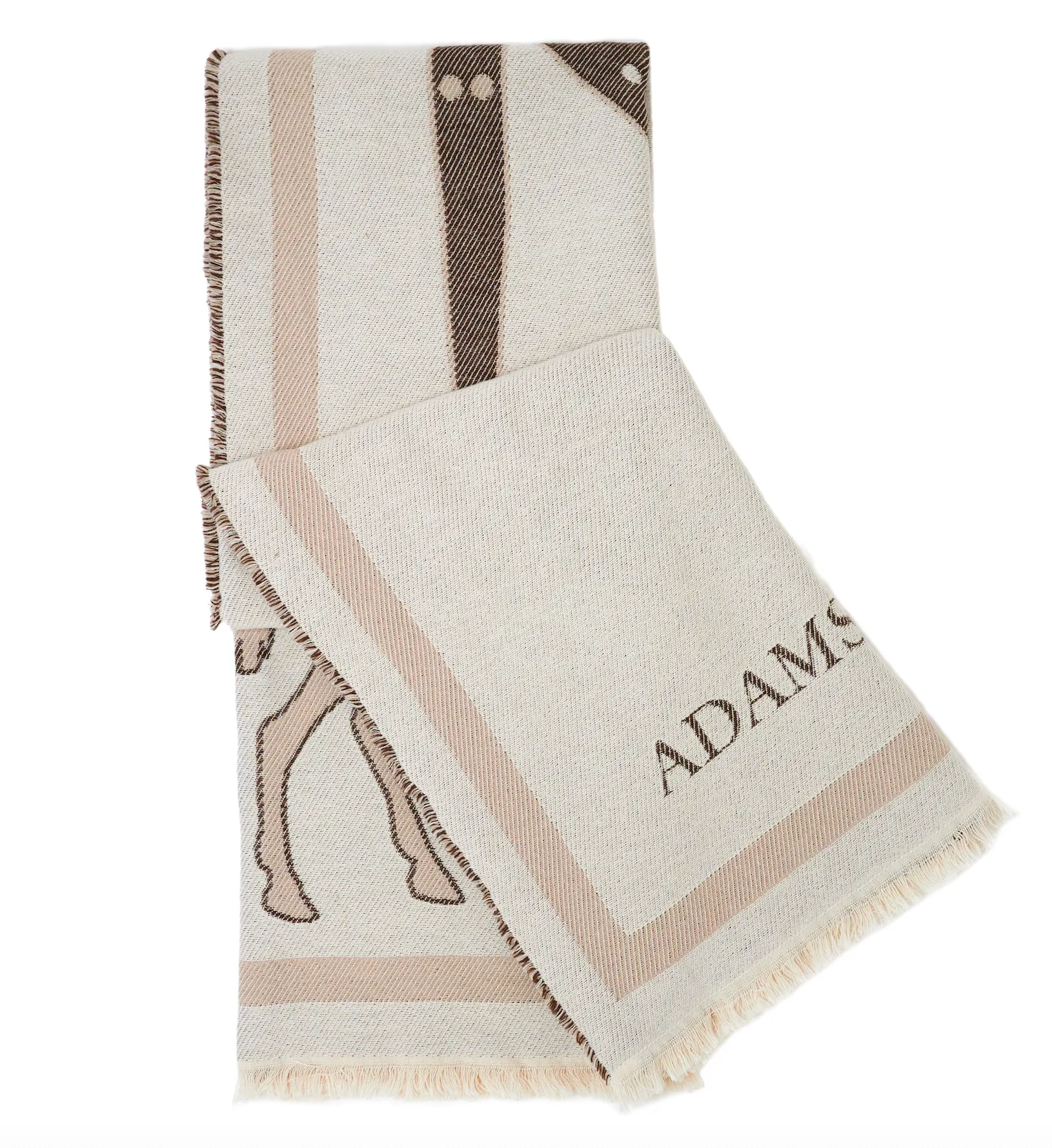 Cotton Jacquard Blanket Horses