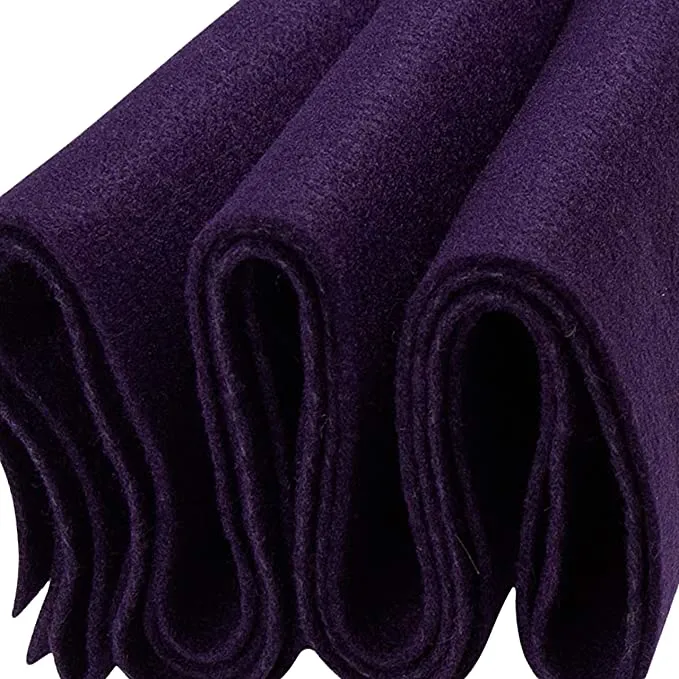 Craft Felt Fabric - 18" X 18" Inch Wide & 1.6mm Thick Felt Fabric - Use This Soft Felt for Crafts - Felt Material Pack