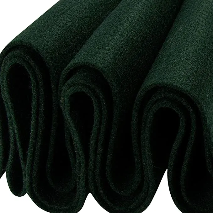 Craft Felt Fabric - 18" X 18" Inch Wide & 1.6mm Thick Felt Fabric - Use This Soft Felt for Crafts - Felt Material Pack