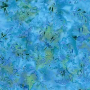 Fantasy Tonga, Dreamy Leaves Batik Fabric