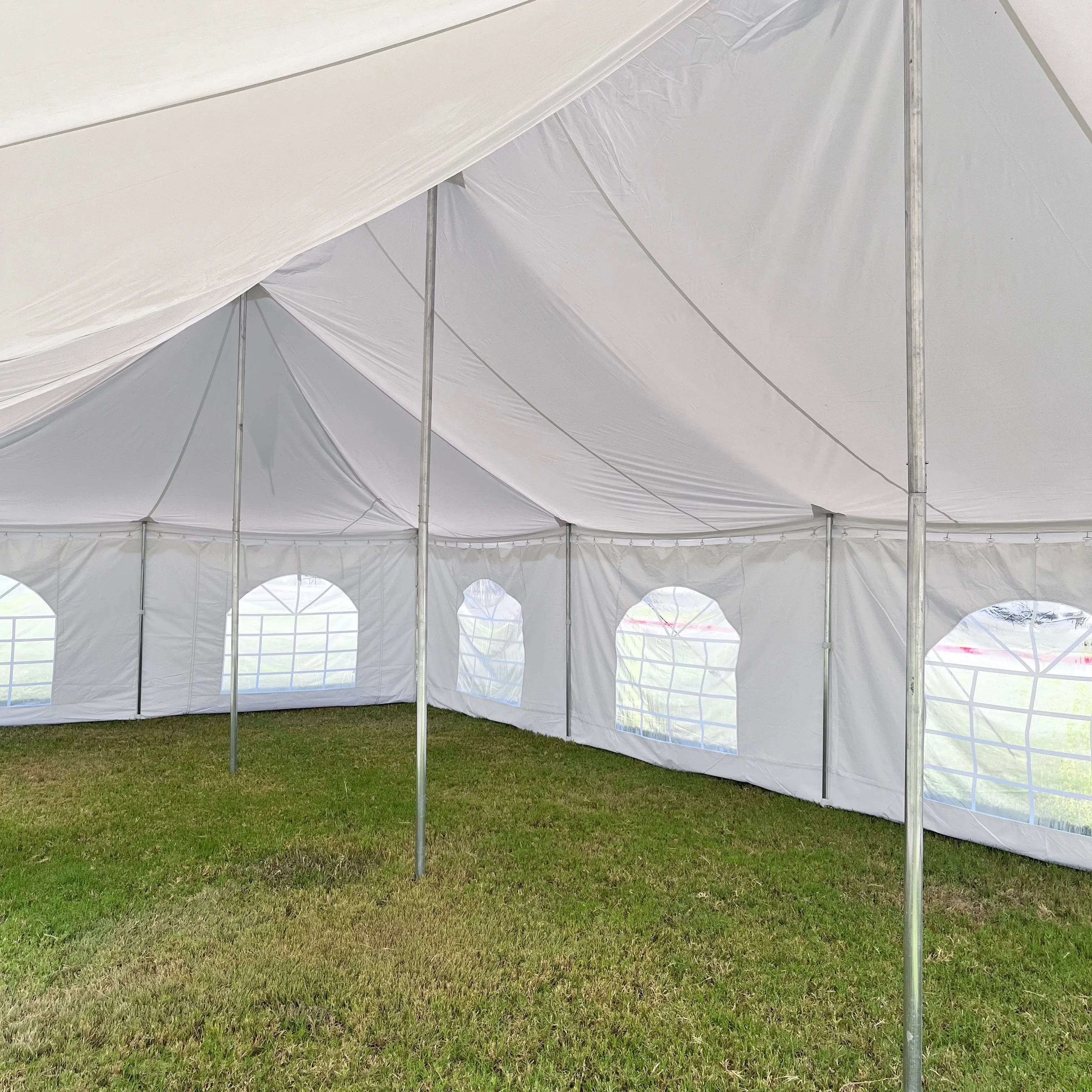 Fire Retardant (FR) PVC Pole Tent - 40'x20'