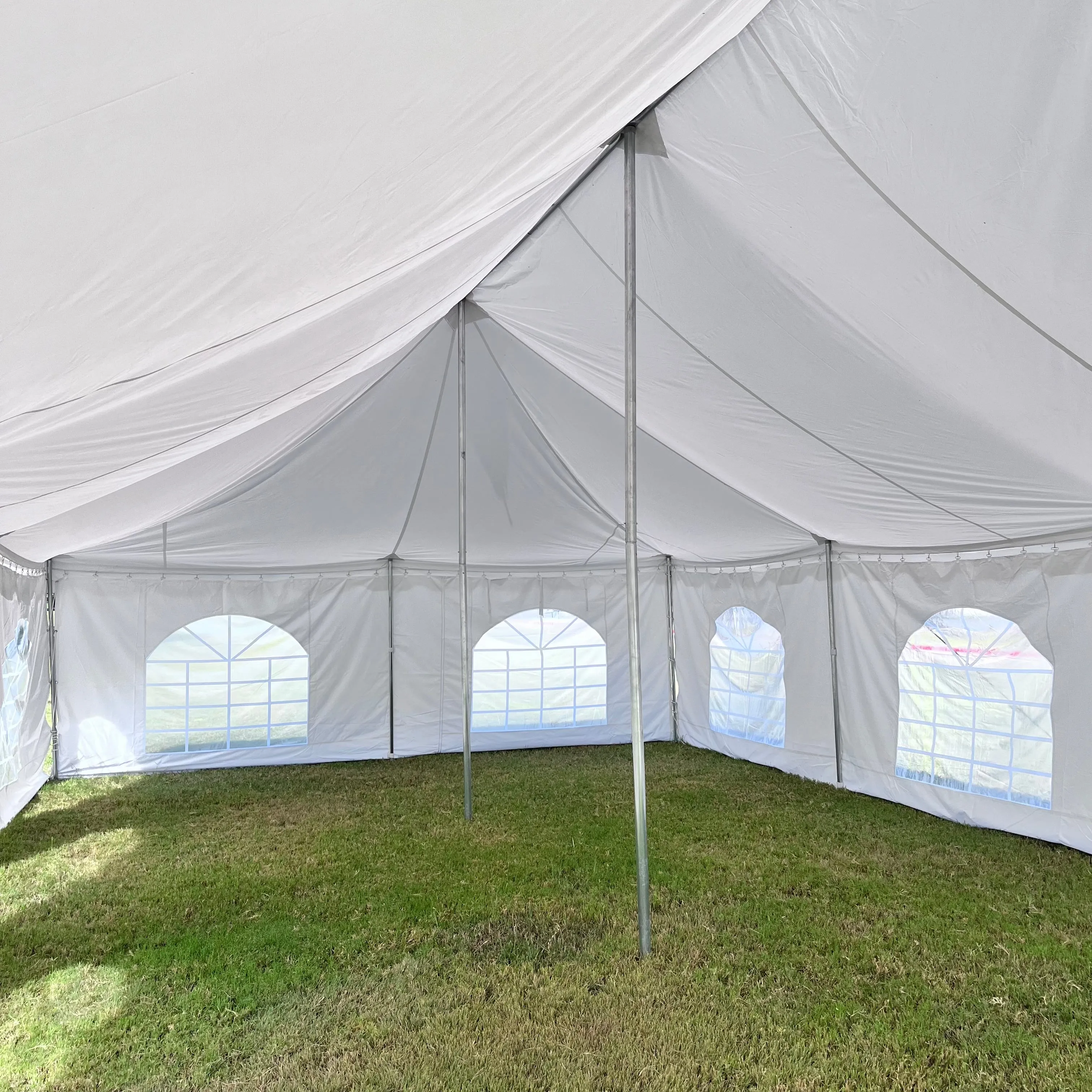 Fire Retardant (FR) PVC Pole Tent - 40'x20'