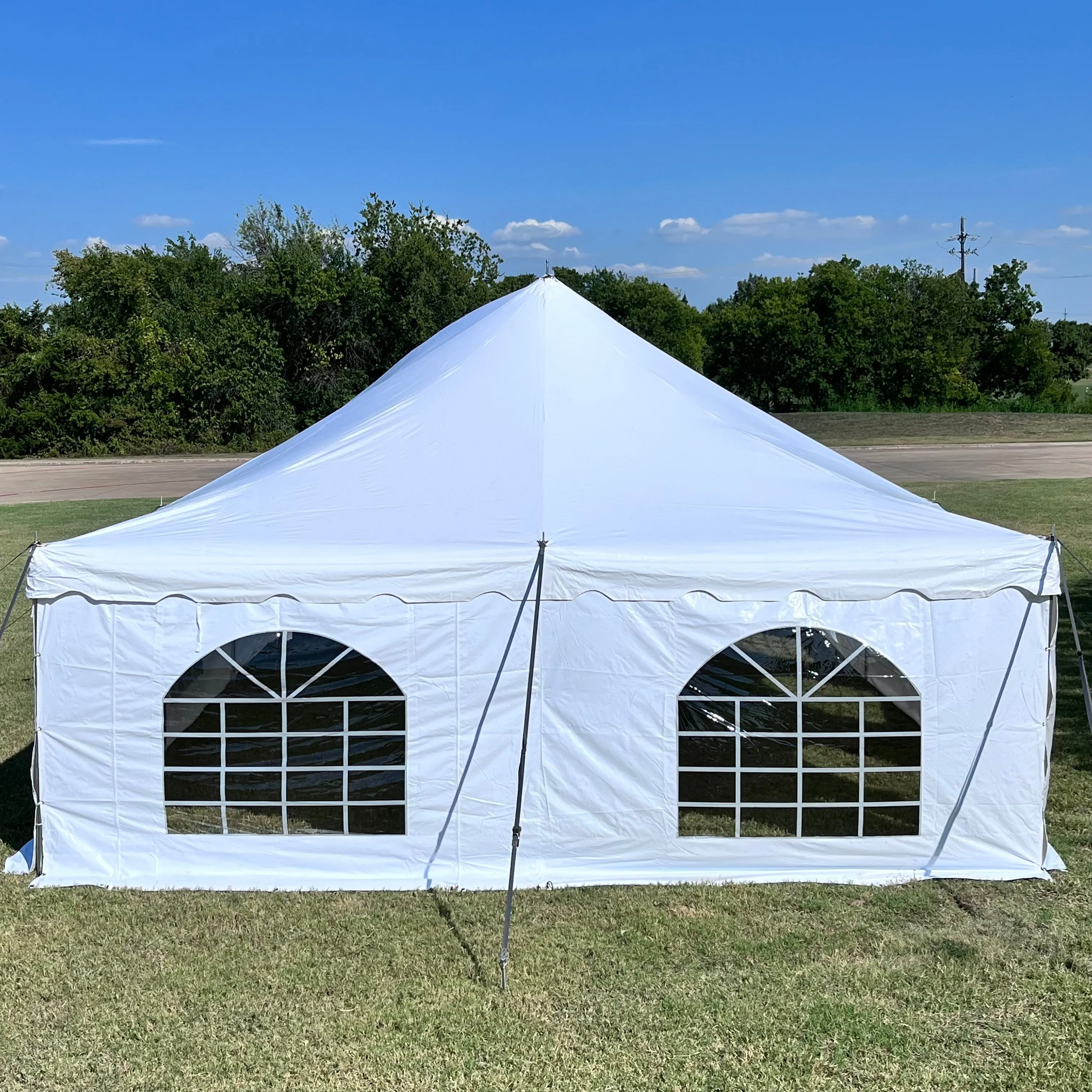 Fire Retardant (FR) PVC Pole Tent - 40'x20'