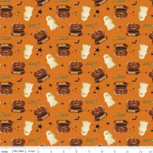 Hershey Fabric Celebrate with Hershey Main Orange