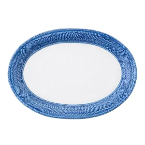 Le Panier 17" Platter - Delft Blue