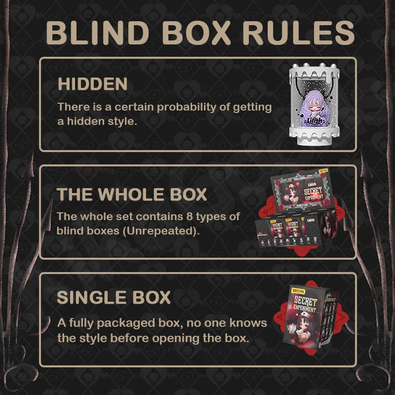 Lilith Secret Experiment Series Blind Box