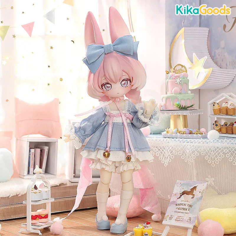 Moon Jumping Time Bunny Series 1/12 Action Figure BJD Blind Box【Shipped in Feb./Mar. 2025】