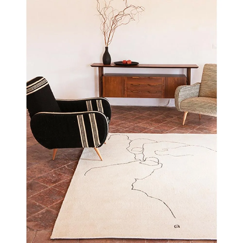 nanimarquina Mano Rug by Eduardo Chillida