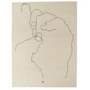 nanimarquina Mano Rug by Eduardo Chillida