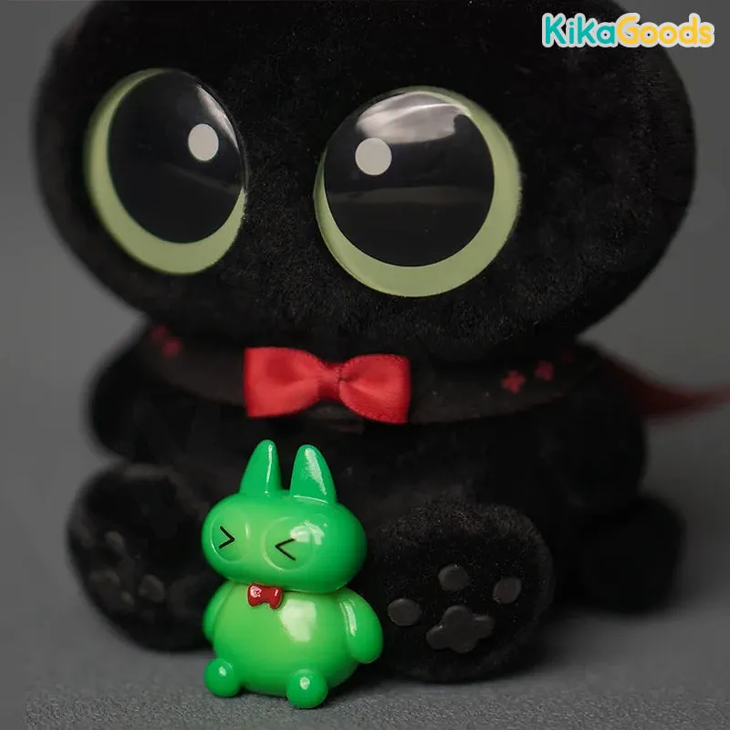 Nobeko Fluffy Baby Azukisan Black.Ver Limited Figure【Shipped in Nov. 2024】