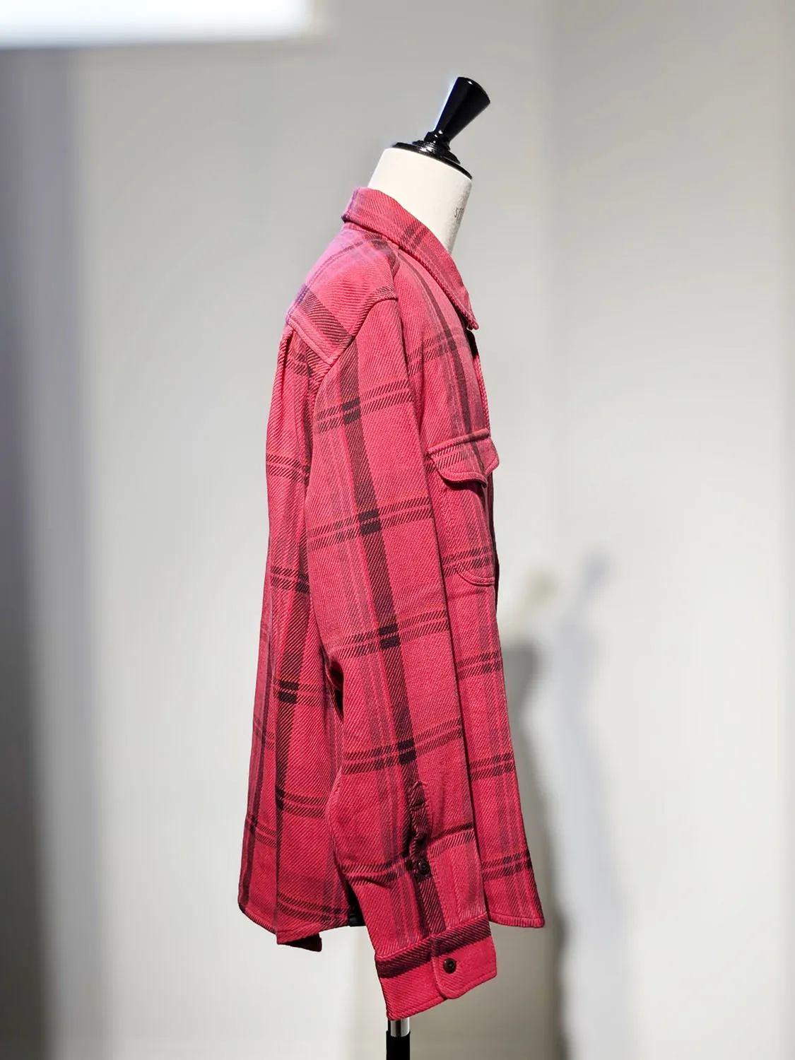 OUTERKNOWN M's BLANKET SHIRT (RED)