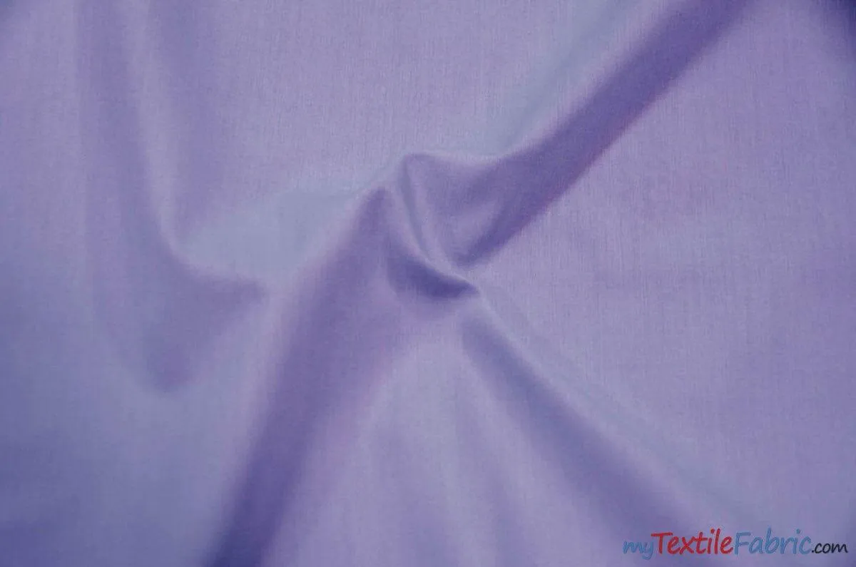 Polyester Cotton Broadcloth Fabric | 60" Wide | Solid Colors | Wholesale Bolt | Multiple Colors |