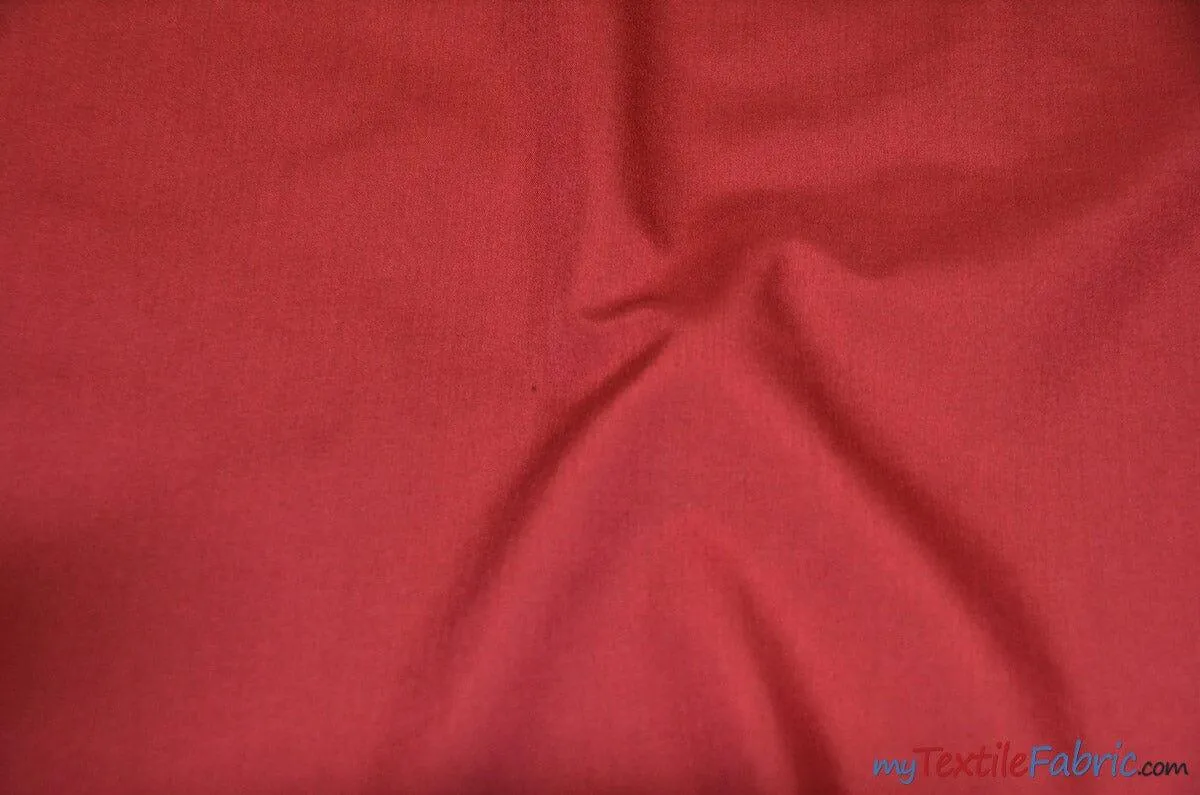 Polyester Cotton Broadcloth Fabric | 60" Wide | Solid Colors | Wholesale Bolt | Multiple Colors |