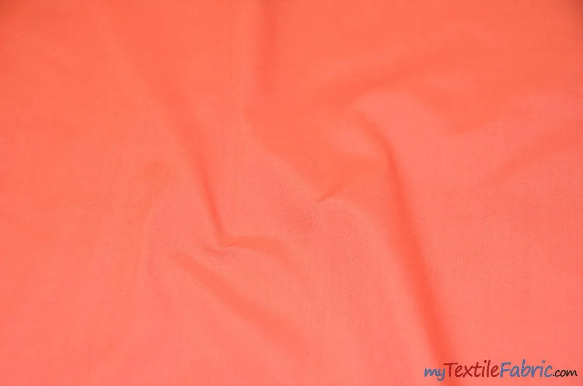 Polyester Cotton Broadcloth Fabric | 60" Wide | Solid Colors | Wholesale Bolt | Multiple Colors |