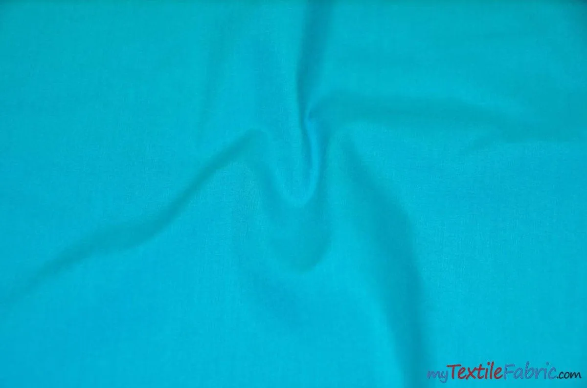 Polyester Cotton Broadcloth Fabric | 60" Wide | Solid Colors | Wholesale Bolt | Multiple Colors |