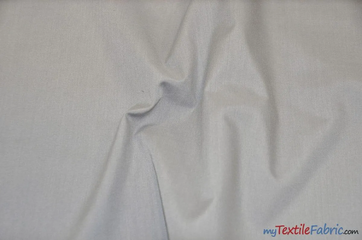 Polyester Cotton Broadcloth Fabric | 60" Wide | Solid Colors | Wholesale Bolt | Multiple Colors |