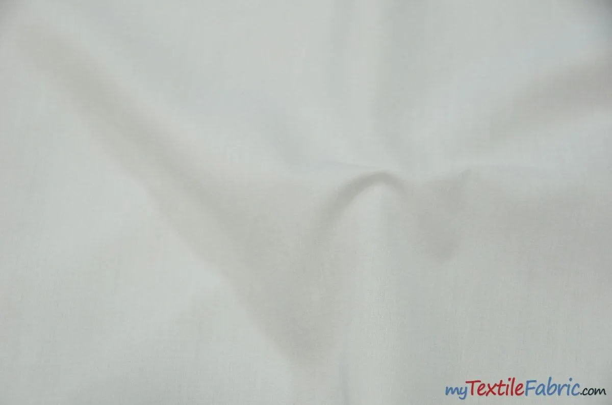 Polyester Cotton Broadcloth Fabric | 60" Wide | Solid Colors | Wholesale Bolt | Multiple Colors |