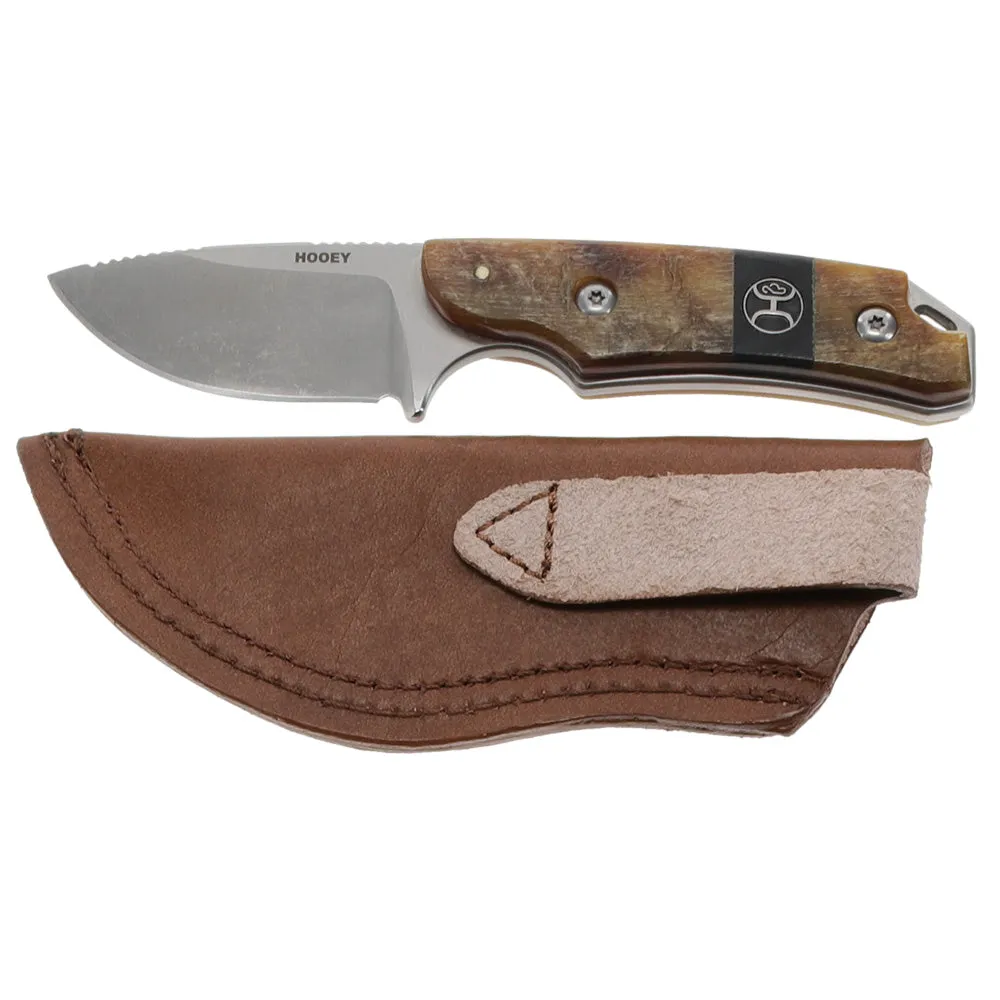 "Horn Fixed Blade Skinner Knife" Ram