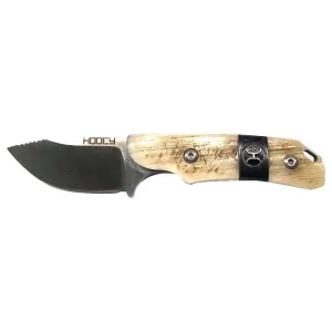 "Horn Fixed Blade Skinner Knife" Ram