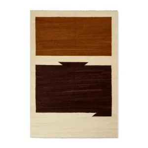 Shapes Kilim - Brown