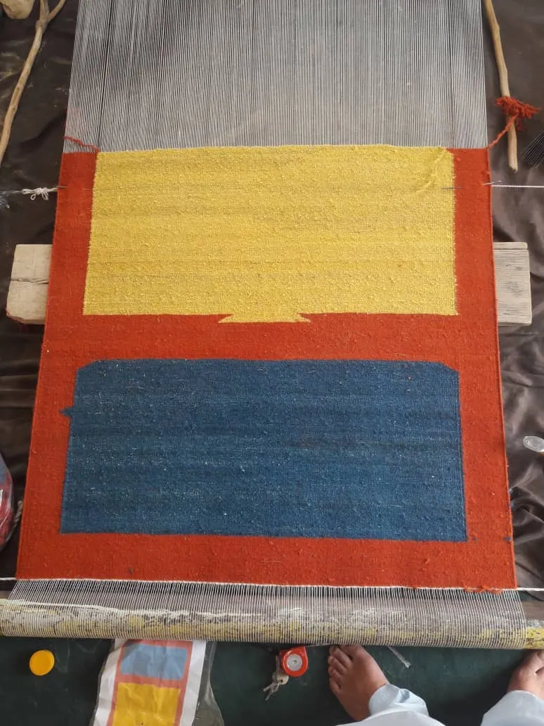 Shapes Kilim - Yellow