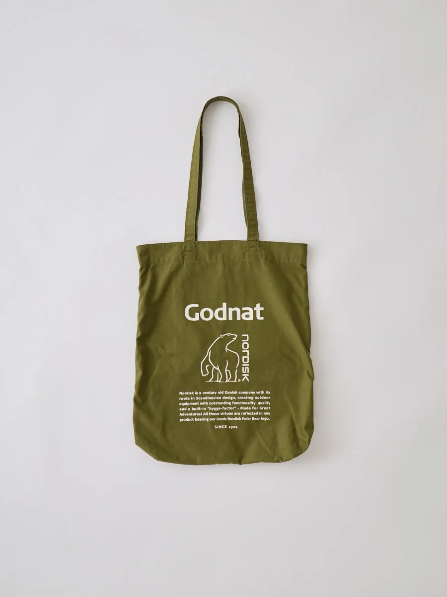 Technical Cotton Pillow Tote Bag